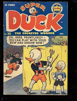 SUPER DUCK #5 1950-ARCHIE COMICS-VIOLENT FUNNY ANIMALS VG/FN