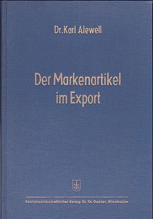 Der Markenartikel im Export