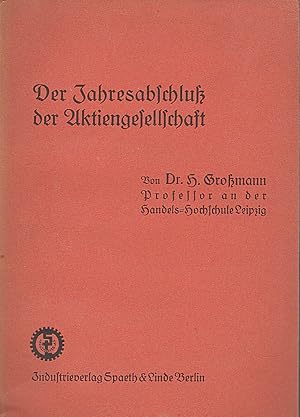 Der Jahresabschluss der Aktiengesellschaft