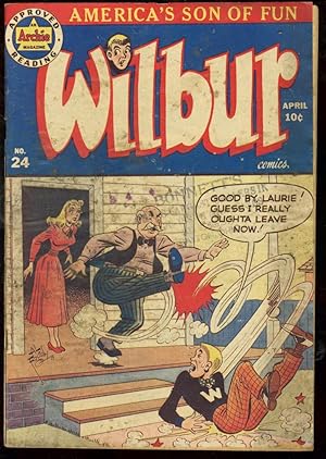 WILBUR COMICS #24-KATY KEENE-PIN-UPS-FASHION-1949 G/VG
