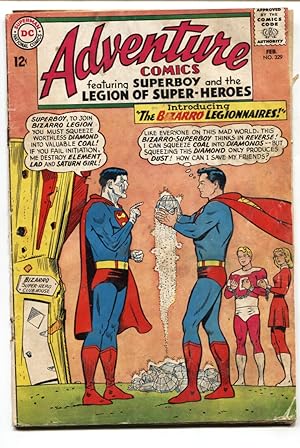 Seller image for ADVENTURE COMICS #329-1st Bizarro Legionnaires comic book G for sale by DTA Collectibles