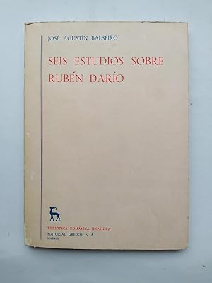Seller image for Seis Estudios sobre Rubn Daro. for sale by TraperaDeKlaus