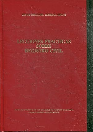 LECCIONES PRACTICAS SOBRE REGISTRO CIVIL.