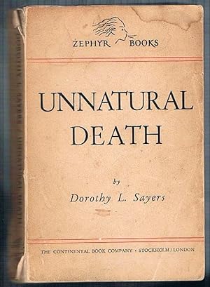 Unnatural Death: Zephyr Books. A Library of British and American Authors. Vol. 82.