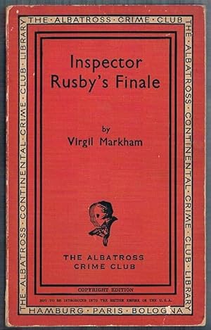 Inspector Rusby's Finale: The Albatross Crime Club. Volume 110.