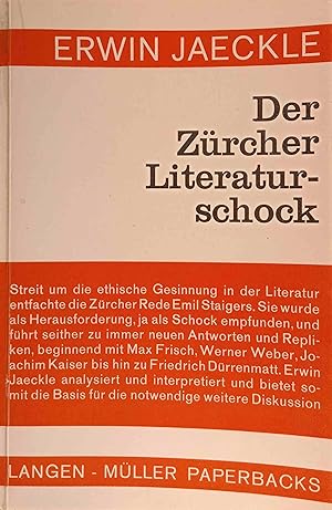 Der Zürcher Literaturschock : Bericht. Langen-Müller-Paperbacks