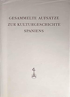 Gesammelte Aufsätze zur Kulturgeschichte Spaniens in Verbindung mit Edmund Schramm und José Vives...