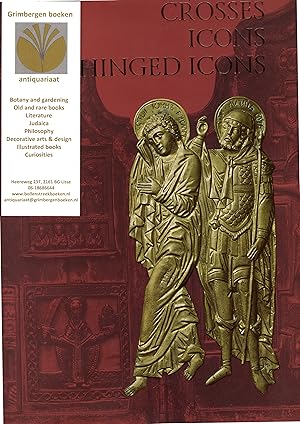 Imagen del vendedor de Crosses, icons, hinged icons, Artifact cast from brass, 11th - early 20th century. a la venta por Grimbergen Booksellers