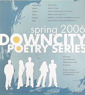 Spring 2006 Down City Poetry Series. [Poetry Reading Poster Flyer.]