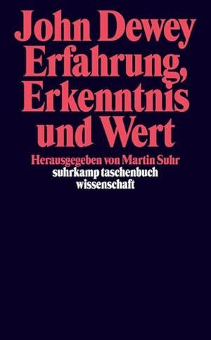 Bild des Verkufers fr Erfahrung, Erkenntnis und Wert zum Verkauf von BuchWeltWeit Ludwig Meier e.K.