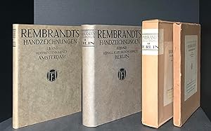 Rembrandts Handzeichnungen. I. Band Rijksprentenkabinet zu Amsterdam. II. Band Königl. Kupferstic...