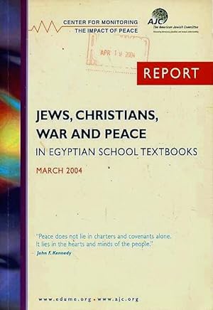 Seller image for Jews, Christians, War and Peace in Egyptian School Textbooks for sale by CorgiPack