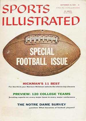 Sports Illustrated Special Football Issue 1956