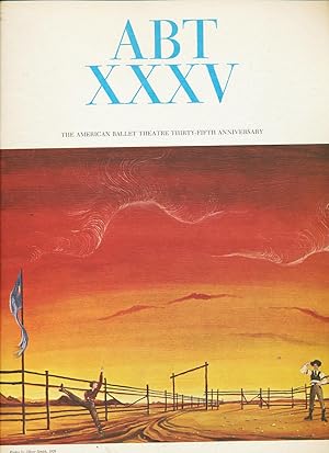 ABT XXXV Souvenir Program (The American Ballet Theatre Thirty-Fifth Anniversary)