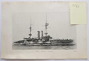 WW1 Battleship 1915 Photo Print HMS Ocean HMS Prince George