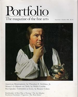 Immagine del venditore per Portfolio The Magazine of the Fine Arts September / October 1983 venduto da Biblio Pursuit