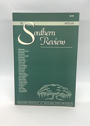 Image du vendeur pour The Southern Review, Volume 36, Number 1, Winter 2000 mis en vente par Dan Pope Books