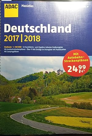 ADAC Maxiatlas Deutschland 2017/2018 1:150 000 (ADAC Atlanten)