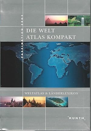 Immagine del venditore per Die Welt - Atlas kompakt. Weltatlas & Lnderlexikon. Faszination Erde. venduto da Lewitz Antiquariat