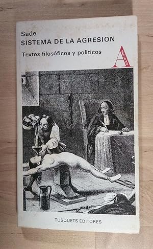 Image du vendeur pour Sistema de la agresin. Textos filosficos y polticos mis en vente par Llibres Bombeta