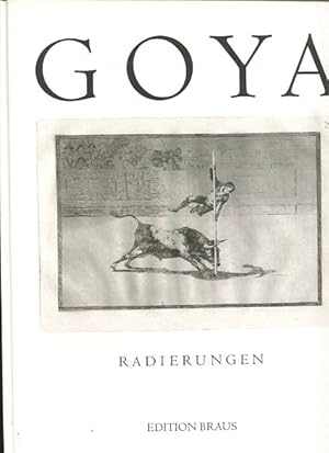 Bild des Verkufers fr Francisco de Goya - Radierungen. die Sammlung des Morat-Instituts ; [29. September 2007 bis 6. Januar 2008 Stdtische Galerie Villingen-Schwenningen, 9. Februar bis 5. Mrz 2008 Kunsthalle Gppingen. zum Verkauf von Antiquariat Buchseite