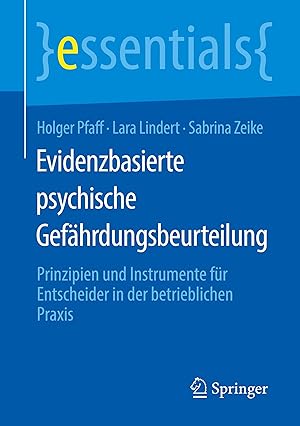 Immagine del venditore per Evidenzbasierte psychische Gefaehrdungsbeurteilung venduto da moluna