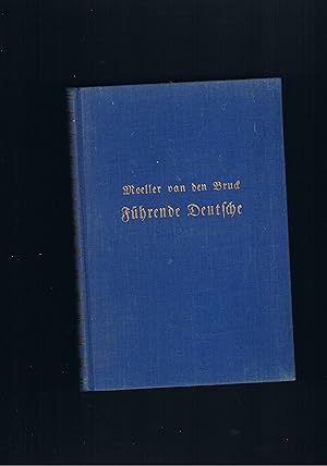 Bild des Verkufers fr Fhrende Deutsche - Ulrich von Hutten / Martin Luther / Der groe Kurfrst / Schiller / Bismarck / Nietzsche zum Verkauf von manufactura