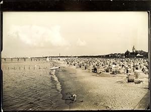 Foto Swinemünde Pommern, Strandpartie