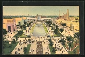 Postcard Dallas, TX, State Fair, Showing the General Exhibits Building