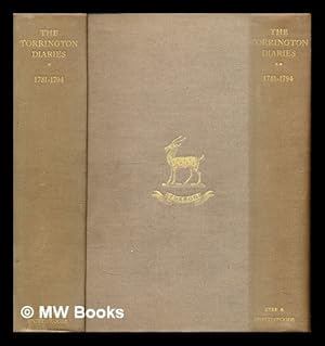 Imagen del vendedor de The Torrington diaries : containing the tours through England and Wales . between the years 1781 and 1794 / edited, with an introduction, by C. Bruyn Andrews ; and with a general introduction by John Beresford - 2 volumes (volumes 1 and 2) a la venta por MW Books Ltd.