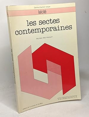 Seller image for Les sectes contemporaines for sale by crealivres