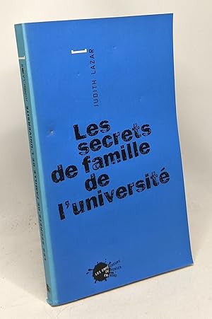 Immagine del venditore per Les secrets de famille de l'universit venduto da crealivres