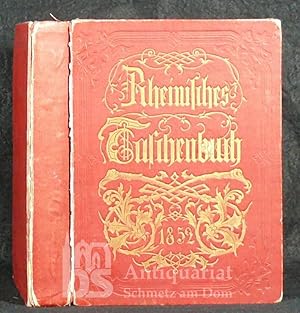 Imagen del vendedor de Rheinisches Taschenbuch auf das Jahr 1852. Mit 8 Stahlstichen [und einem gestoch. Titel]. a la venta por Antiquariat Schmetz am Dom