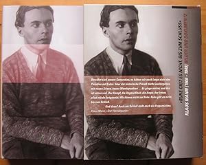 Bild des Verkufers fr Ruhe gibt es nicht, bis zum Schlu߻ Klaus Mann (1906-1949). Bilder und Dokumente. zum Verkauf von Antiquariat Roland Ggler