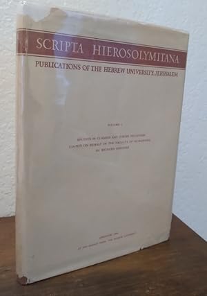 Seller image for Studies in Classics and Jewish Hellenism for sale by Structure, Verses, Agency  Books