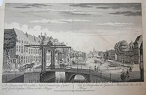 [Antique print, etching] A Perspective View of the New Drawbridge Canal and Great Orphan House at...