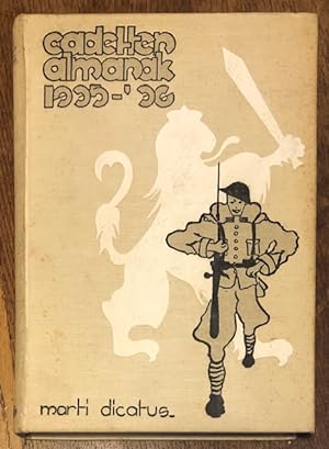 Cadetten Almanak 1935-1936, Koninklijke Militaire Academie: Uitgave van het corps Cadetten, 1936,...