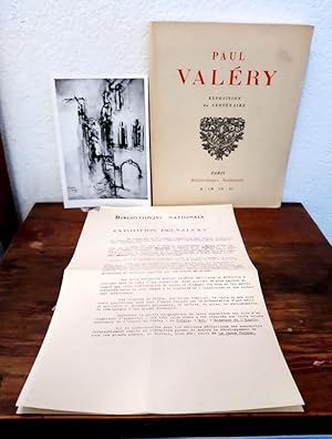Immagine del venditore per Paul Valery: Exposition du Centenaire venduto da Structure, Verses, Agency  Books