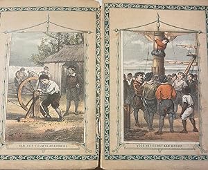 Twaalf tafereelen uit het leven van Michiel Adriaansz De Ruyter, uitgave Chr. Scheurkalender 1883...