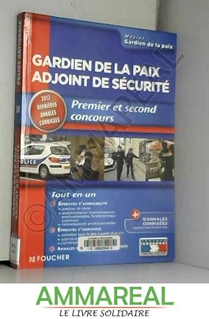 Seller image for Gardien de la paix adjoint de scurit 2013 Premier et second concours for sale by Ammareal
