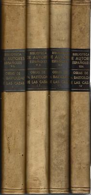 Imagen del vendedor de Obras escogidas de Fray Bartolom de las Casas, 4 tomos. Biblioteca de autores espaoles desde la formacin del lenguaje hasta nuestros dias a la venta por Libreria Sanchez