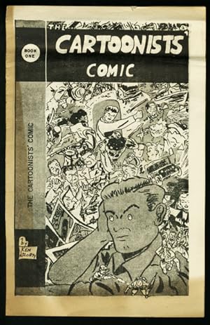 CARTOONISTS' COMIC #1-1954 RARE-FANZINE VG