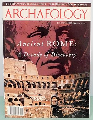 Seller image for Archaeology Magazine January/February 1991 for sale by Argyl Houser, Bookseller