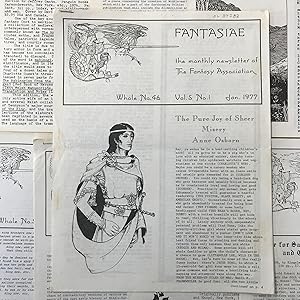 FANTASIAE NEWSLETTER (1977 - VOL. 5 NO. 1-12)