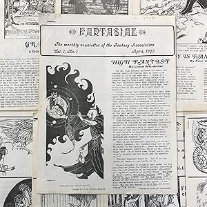 FANTASIAE NEWSLETTER (1973 - VOL. 1 NO.1-9)