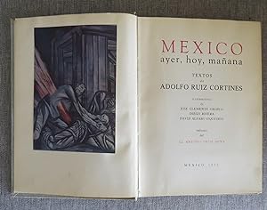 Immagine del venditore per Mxico ayer, hoy y maana. venduto da Librera Urbe