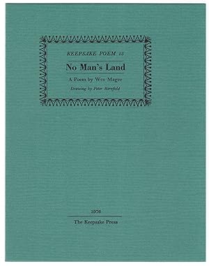 Seller image for No Man's Land: Keepsake Poem 25 for sale by Eureka Books