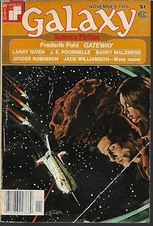 Imagen del vendedor de GALAXY Science Fiction: November, Nov. 1976 ("Gateway") a la venta por Books from the Crypt