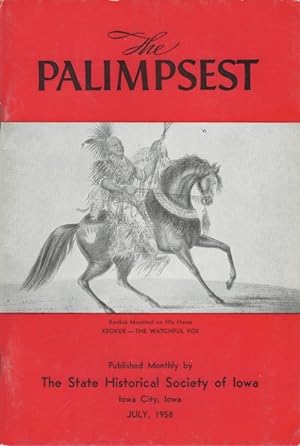 The Palimpsest - Volume 39 Number 7 - July 1958