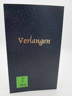 Seller image for Verlangen. Anregungen zur Meditation. for sale by Antiquariat Bookfarm